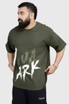 Elevate Your Style with Our Oversized Olive T-shirt