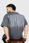 Heavyweight Oversized Grey T-shirt for Maximum Comfort