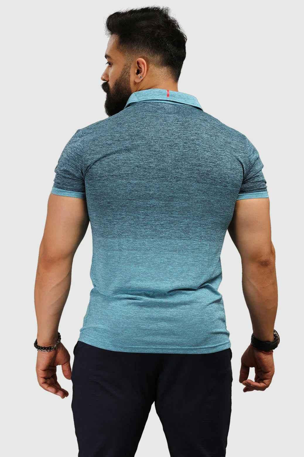 Raw Polo Slim Fit T-shirt Blue