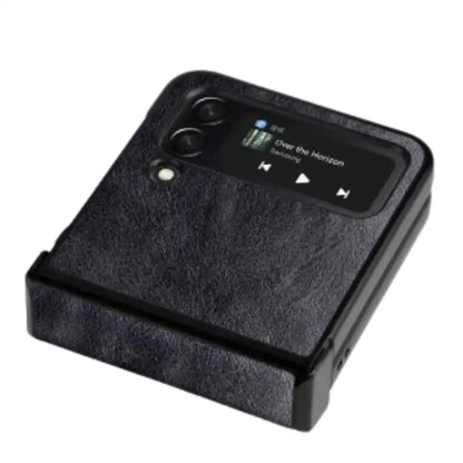 Full Protective Leather Case for Samsung Z Flip Habicare