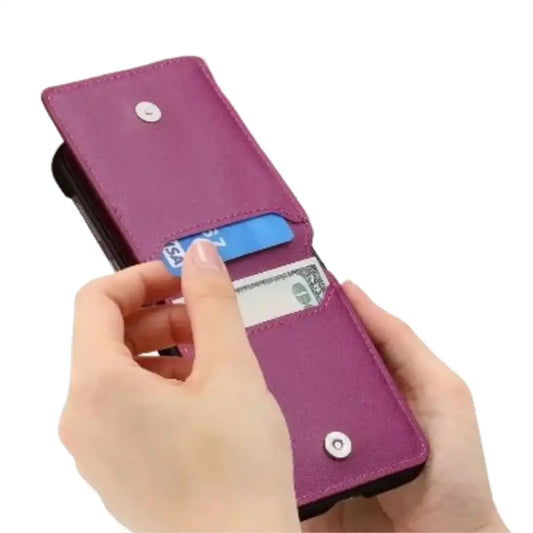 Leather Case for Galaxy Z Flip Series (Available in 7 colours) Habicare