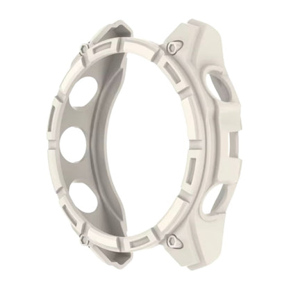 White protective case for Garmin Enduro 3 watch, designed to shield the watch from scratches and impacts.