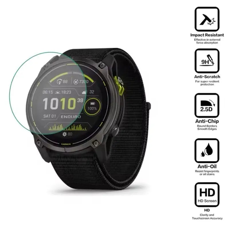 Screen Protectors for Garmin Enduro 3 (Pack of 5) Habicare