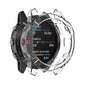 Clear protective case for Garmin Enduro watch by Habicare, showcasing the transparent, durable watch cover designed for protection.