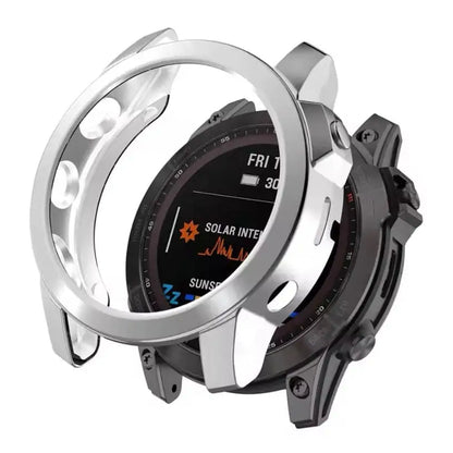 Protective Case for Garmin epix Pro (Gen 2) 47mm (Silver) Habicare