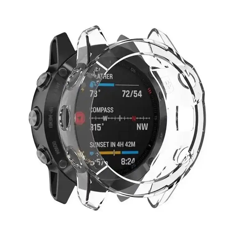 Protective Case for Garmin fenix 6S/6S Pro Series (Clear) Habicare