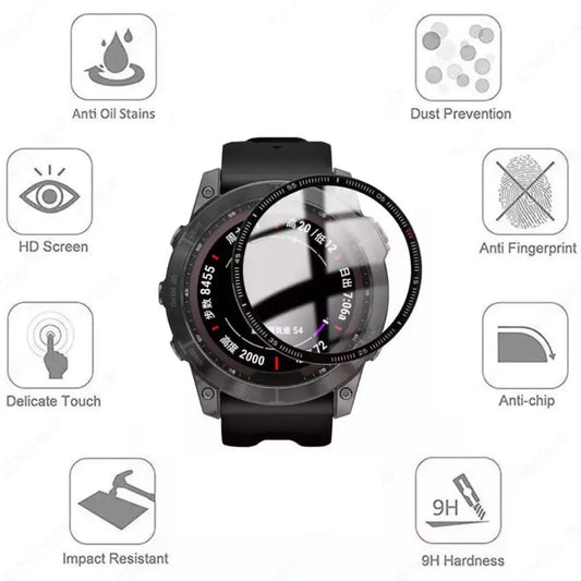 Screen Protectors for Garmin Fenix 6S/6S Pro Series Watch (Pack of 5) Habicare