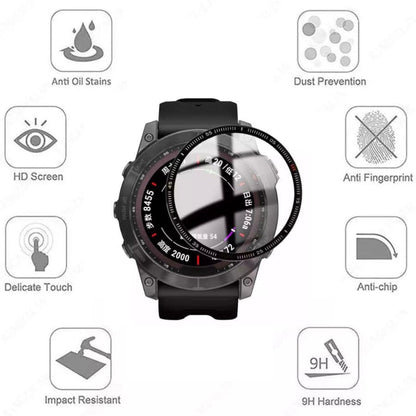 Garmin Fenix 6S/6S Pro smartwatch screen protector, clear protective film for watch face, durable and easy to apply.