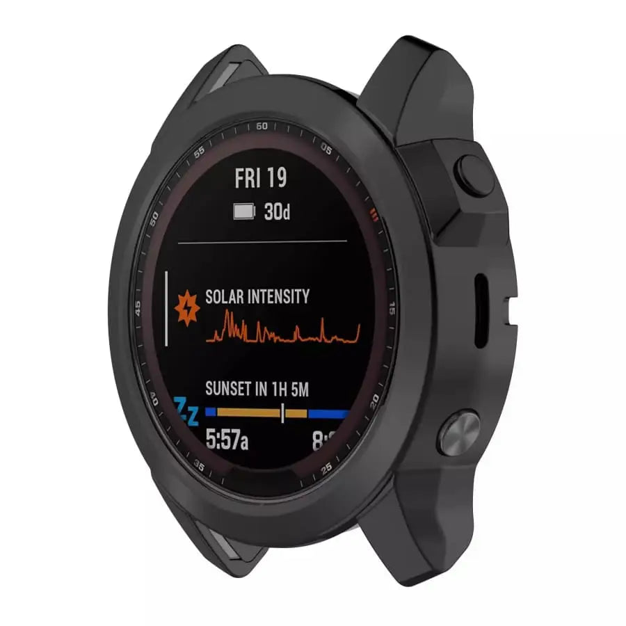 Protective Case for Garmin fenix 7/7 Pro Series (Black) Habicare