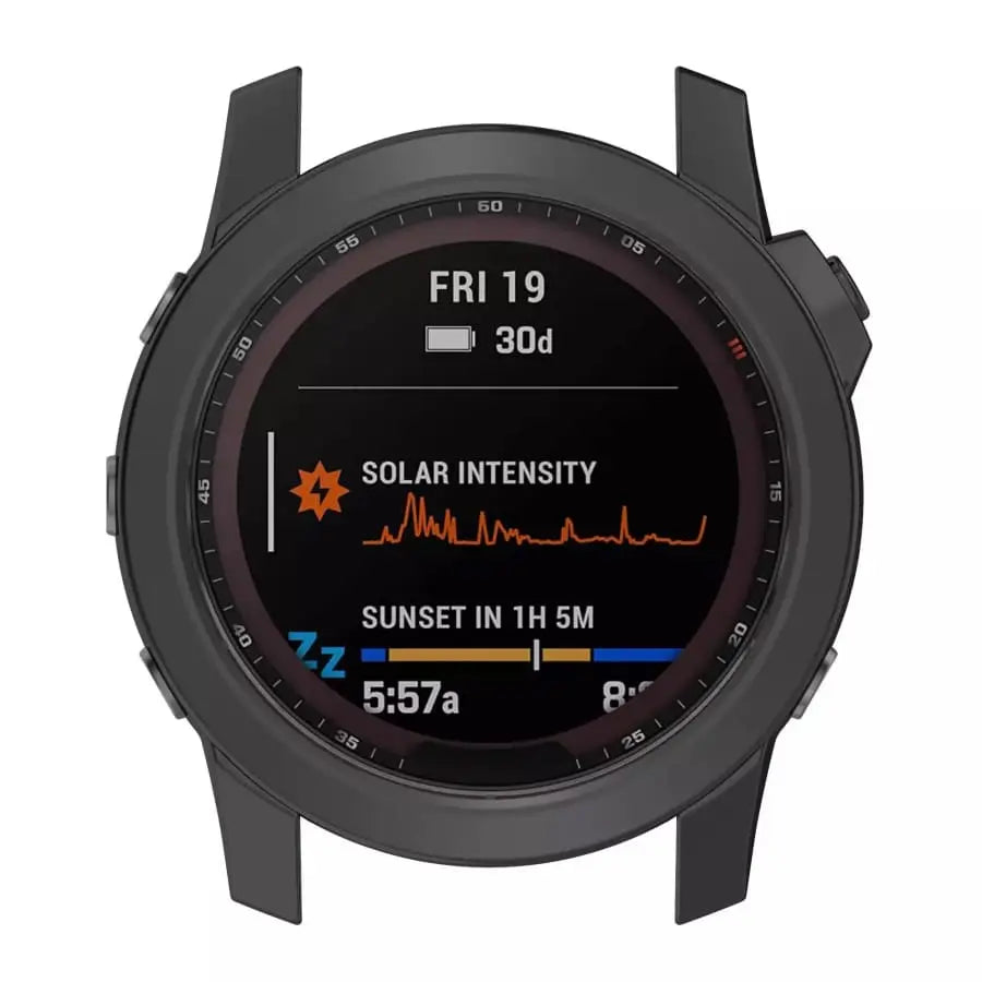 Protective Case for Garmin fenix 7/7 Pro Series (Black) Habicare