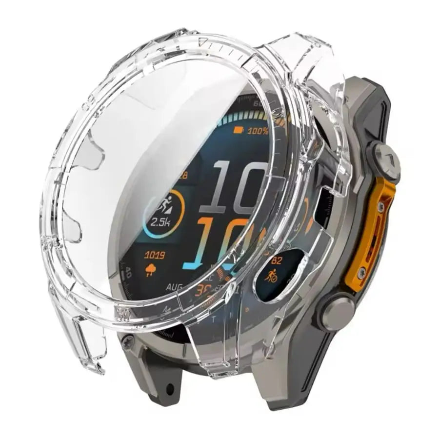 Protective Case for Garmin fenix 8 (47mm) Series (Clear) Habicare