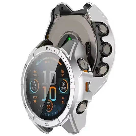 Protective Case for Garmin fenix 8 (47mm) Series (Silver) Habicare