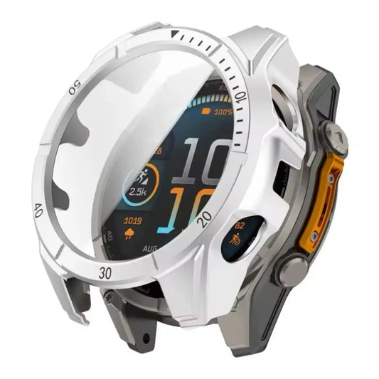 Protective Case for Garmin fenix 8 (47mm) Series (Silver) Habicare