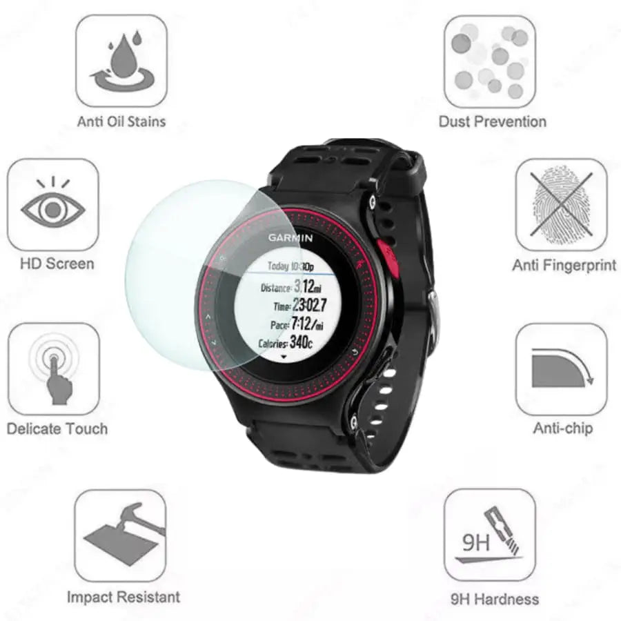 Screen Protectors for Garmin Forerunner 220 (Pack of 5) Habicare