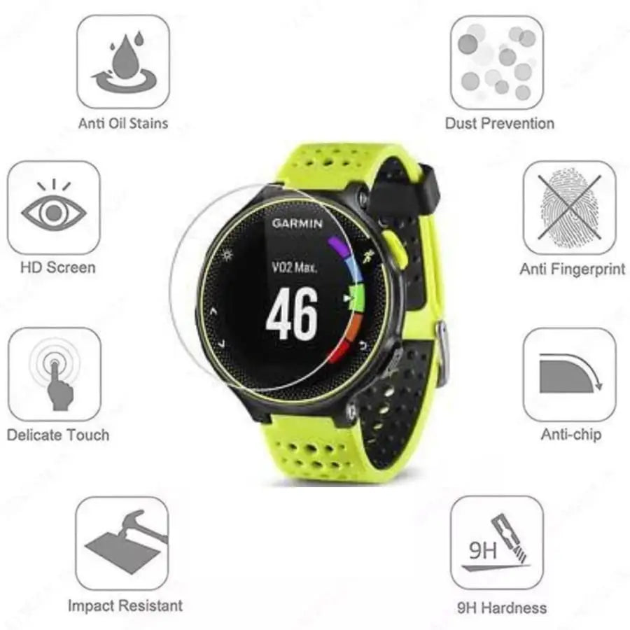 Screen Protectors for Garmin Forerunner 230 (Pack of 5) Habicare