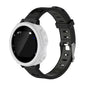 White Habicare protective case for Garmin Forerunner 235 series watch, offering durable coverage and style.