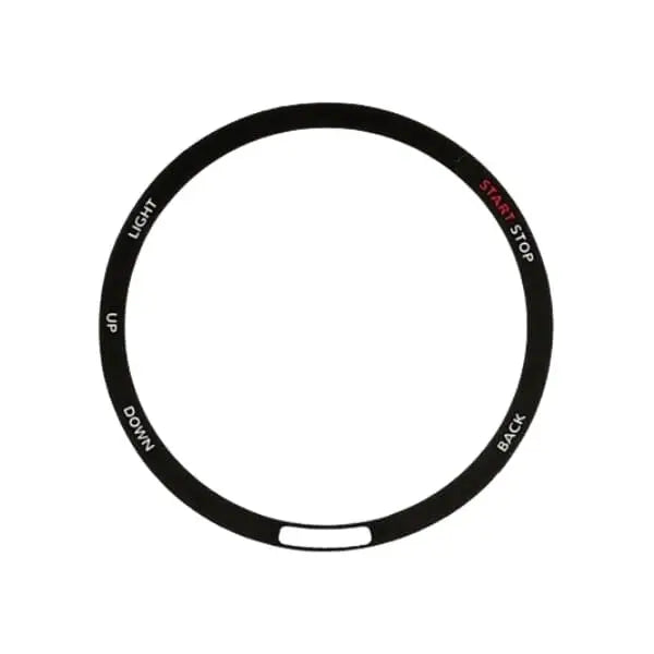 Set of five Habicare Garmin Forerunner 255 watch screen protectors showing clear, durable covers on the watch face.