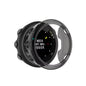 Black Habicare protective case for Garmin Forerunner 45S watch, providing durable coverage and protection.