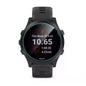 Garmin Forerunner 945 watch screen protector, clear protective film covering the watch face for screen safety.