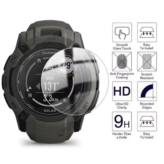 Screen Protector for Garmin Instinct 2X Solar Series (Pack of 5) Habicare