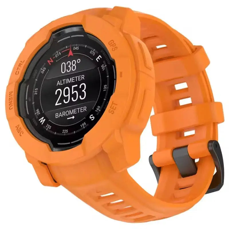 Protective Case for Garmin Instinct 3 (45mm) (Orange) Habicare