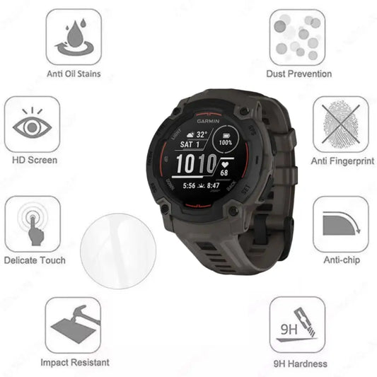 Screen Protectors for Garmin Instinct E (40mm) (Pack of 5) Habicare