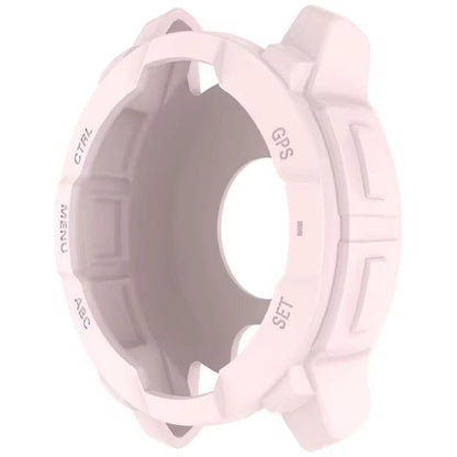Pink protective case for Garmin Instinct E 45mm watch, durable and snug-fit cover from That Watch Shop.