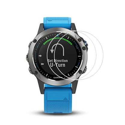 Hydrogel screen protectors for Garmin Quatix 5 watch case, pack of 6, protecting the watch screen from scratches and damage