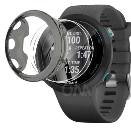 Protective Case for Garmin Swim (Black) Habicare