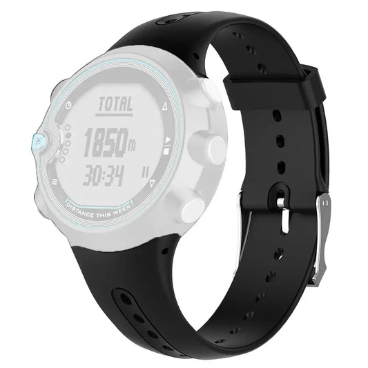 Replacement Strap with Tools for Garmin Swim (Black) Habicare