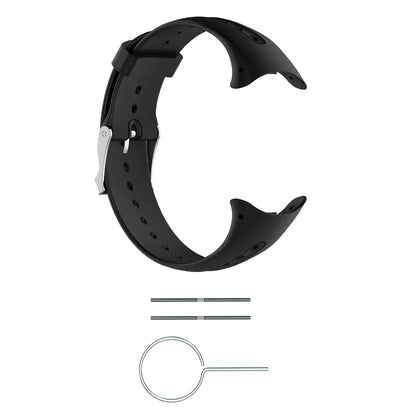Replacement Strap with Tools for Garmin Swim (Black) Habicare