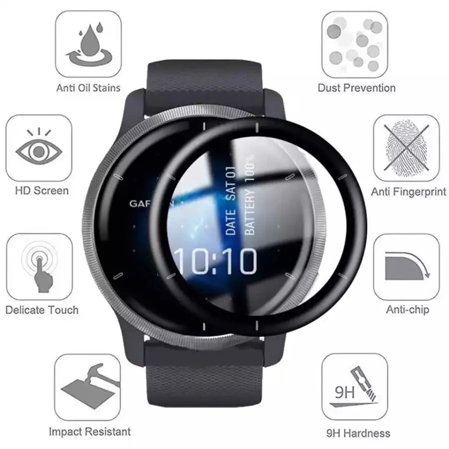 Screen Protectors for Garmin Venu 2 (Pack of 5) Habicare