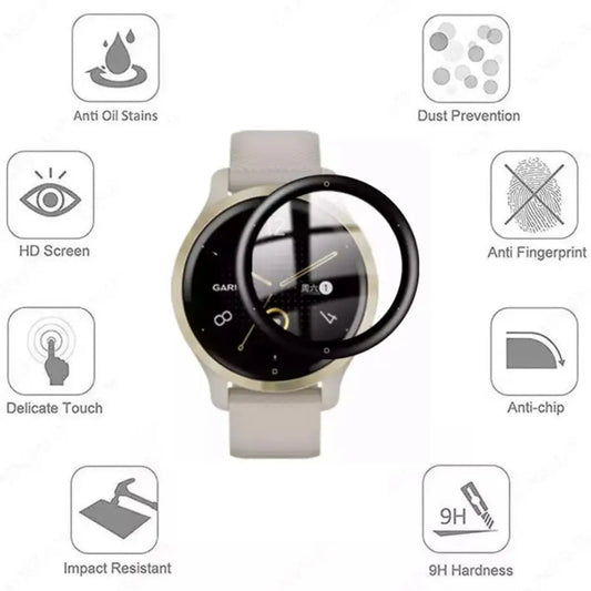 Screen Protectors for Garmin Venu 2S (Pack of 5) Habicare