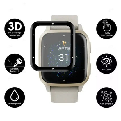 Screen Protectors for Garmin Venu Sq 2 Series (Pack of 5) Habicare