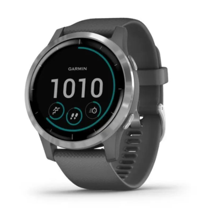 Set of six hydrogel screen protectors for Garmin Vivoactive 4 smartwatch, designed to safeguard the watch face from scratches.
