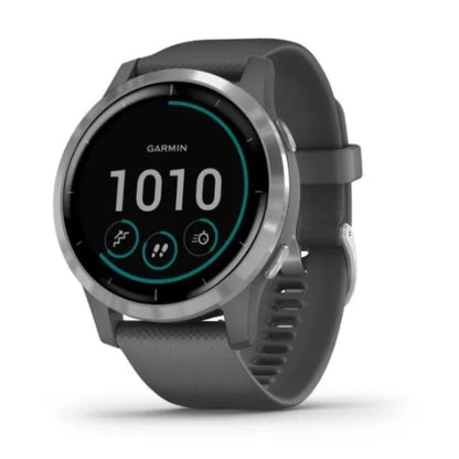 Set of six hydrogel screen protectors for Garmin Vivoactive 4 smartwatch, designed to safeguard the watch face from scratches.