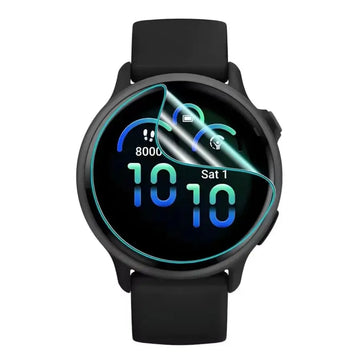 Habicare Garmin Vivoactive 6 screen protectors, pack of 5, clear watch screen protectors for durability and scratch resistance.