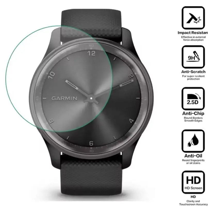 Screen Protectors for Garmin Vivomove Trend (Pack of 5) Habicare