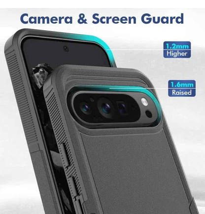 Google Pixel 9 Pro XL Dual Layer Armor Hard Case