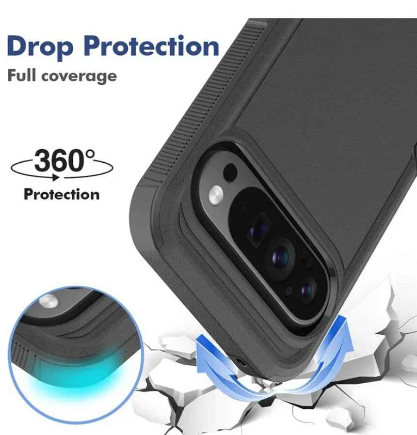 Google Pixel 9 Pro XL Dual Layer Armor Hard Case