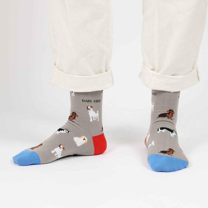 Save the Grey Dog Bamboo Socks
