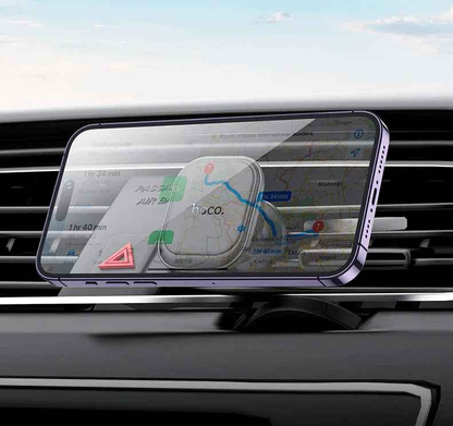 Hoco H29 Magnetic Air Vent Phone Holder | N45 Strong Magnet Mount