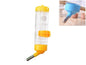 3pcs*80ml Pet Hamster Drinking Leak Proof Water Bottle Kettle Guinea Pig - YELLOW dealonline.co.nz