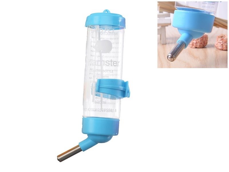 3pcs*80ml Pet Hamster Drinking Leak Proof Water Bottle Kettle Guinea Pig - YELLOW dealonline.co.nz