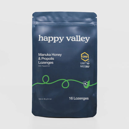 UMF 10+ Manuka Honey & Propolis Peppermint Lozenges - ShopHub