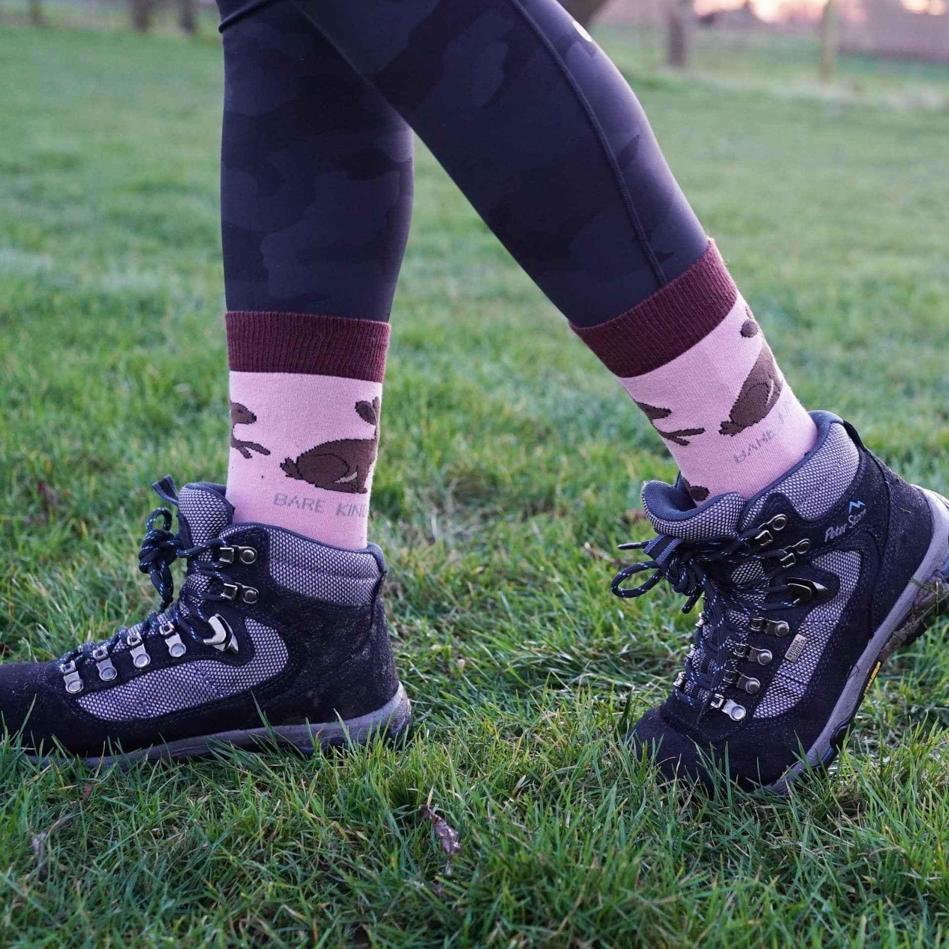 Save the Hares Bamboo Socks