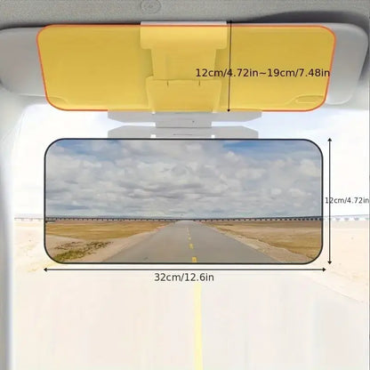 HD Anti-Glare Car Sun Visor – Day & Night Driving Sunlight Protection Habicare