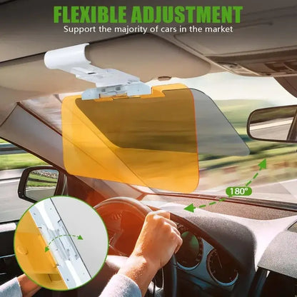 HD Anti-Glare Car Sun Visor – Day & Night Driving Sunlight Protection Habicare