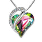 Women's Heart-Shaped Pendant Necklace