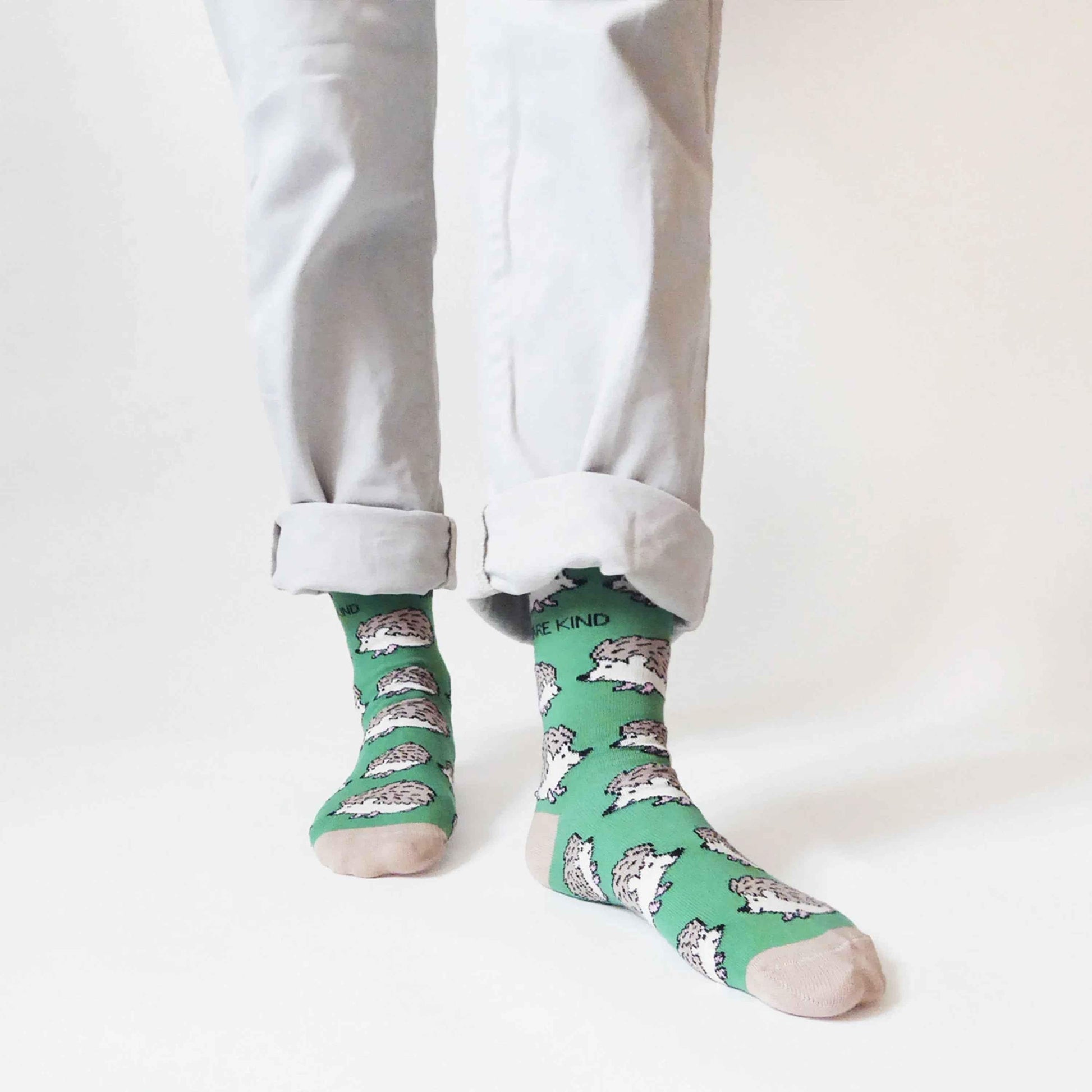 Save the Hedgehogs Bamboo Socks